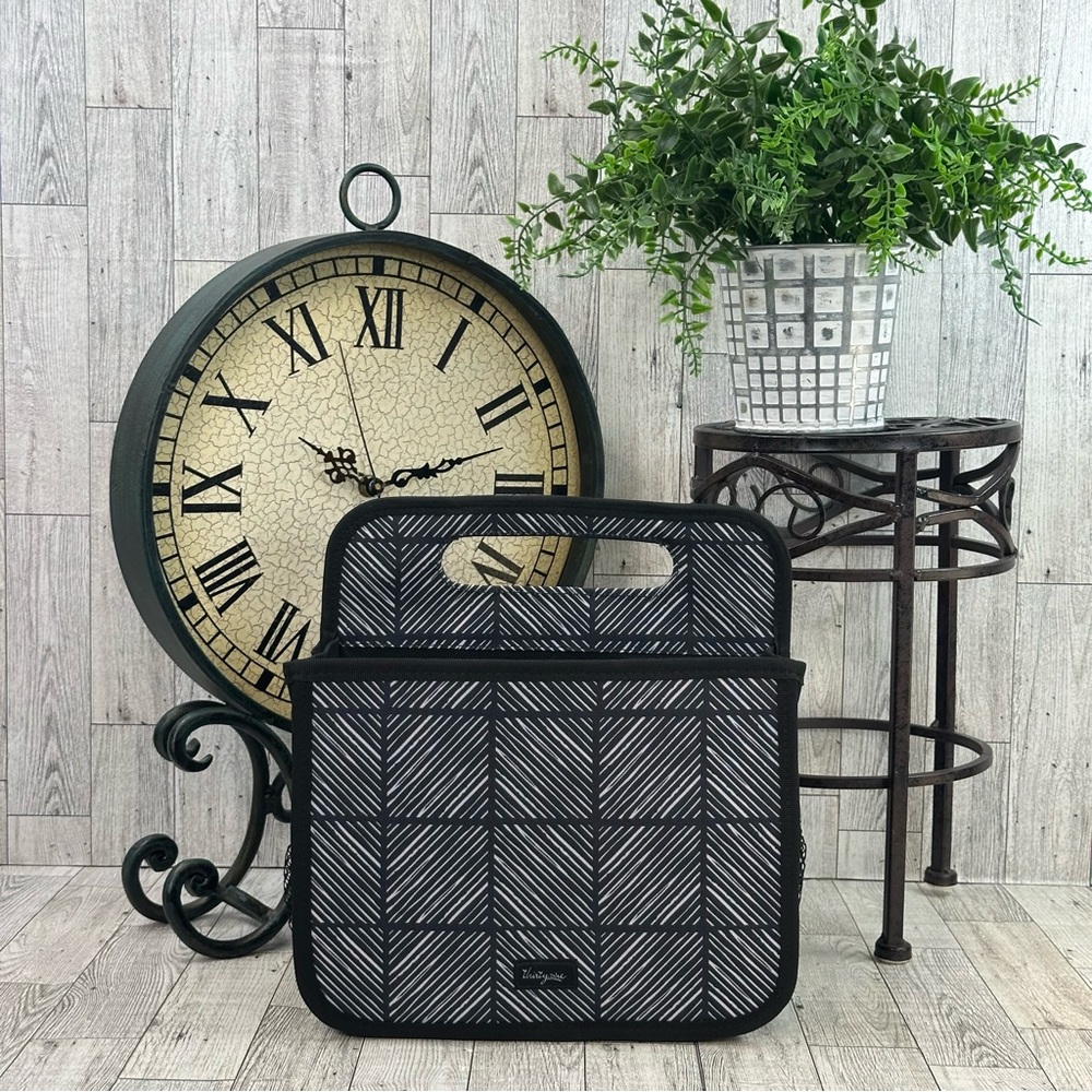 THIRTY-ONE - NWOT Black & White Double Duty Caddy Or Desk Organizer